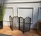 Italian Gilt Brass Fireplace Screen, 1950s 2