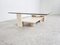 Table Basse Vintage en Marbre Blanc, 1970s 2