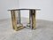 Table Basse Vintage en Laiton et Chrome, 1970s 8