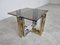 Table Basse Vintage en Laiton et Chrome, 1970s 2