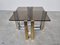 Table Basse Vintage en Laiton et Chrome, 1970s 4