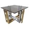 Vintage Brass and Chrome Coffee Table, 1970s, Image 1