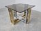 Table Basse Vintage en Laiton et Chrome, 1970s 7