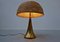 Modern Italian Brass and Bamboo Table Lamp, Set of 2 4