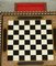 Antiker anglo-indischer Schachbrett Spieltisch, 1920er 15
