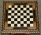 Antique Anglo Indian Chess Board Games Table, 1920s, Image 11