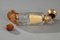 Botella de cristal victoriana de oro de dos extremos, Imagen 5