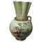 Jarrón decorativo de cerámica con paisajes, Italia, 2000, Imagen 1