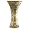 Large French Hand-Painted Faience Vase from Rouen, Early 20th Century 1