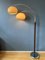 Vintage Space Age Double Arc Mushroom Floor Lamp from Dijkstra, 1970s 2