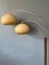 Vintage Space Age Double Arc Mushroom Floor Lamp from Dijkstra, 1970s, Image 6