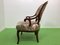 Chaise Historicisme Antique avec Tabouret, 1890s, Set de 2 5