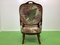Antique Historicism Chair with Stool, 1890s, Set of 2, Image 4