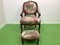 Antique Historicism Chair with Stool, 1890s, Set of 2, Image 2