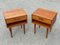 Tables de Chevet Mid-Century Modernes de Dyrlund, Danemark, 1960s, Set de 2 5