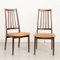 Mid-Century Danish Style Dining Chairs, 1960s, Set of 4 2
