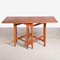 Mid-Century Drop-Leaf Dining Table in Teak, 1960s, Image 1