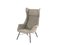 Vintage Wingback Lounge Armchair by Miroslav Navratil for Ton, Image 1