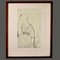 Amedeo Modigliani, Madame Hastings in Poltrona, 1950s, Original Lithograph, Framed 8