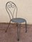 Garden Chairs in Wrought Iron, Set of 2 3