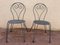 Garden Chairs in Wrought Iron, Set of 2, Image 1