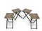 Folding Tables, 1970s, Set of 4, Image 1