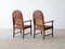 Colonial Bobbin Armchairs in Rattan, Set of 2, Image 4