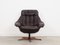 Danish Leather Swivel Armchair by H.W. Klein, 1960s, Image 2