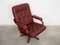 Danish Leather Swivel Armchair, 1970s, Image 7