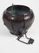 Japanese Jardiniere in Carved Hardwood and Bronze 15