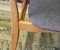 Danish Oak and Teak Chair, Set of 6, Image 8