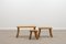 Brutalist Oak Nesting Tables, 1970s, Set of 3, Image 2