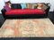 Antique Faded Orange Runner Rug 7