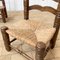Chairs in Oak and Straw by Charles Dudouyt, 1940, Set of 2, Image 6