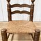 Chairs in Oak and Straw by Charles Dudouyt, 1940, Set of 2 7
