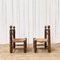 Chairs in Oak and Straw by Charles Dudouyt, 1940, Set of 2 5