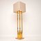 Vintage Italian Brass and Marble Lamp by F. Fabbian, 1970s, Image 1
