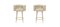 Marshmallow Barstool by Royal Stranger, Set of 2 1