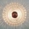 Large Mid-Century German Bubble Glass Flush Mount Ceiling Lamp or Sconce by Helena Tynell for Limburg, 1960s, Image 7