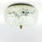 Large Mid-Century German Bubble Glass Flush Mount Ceiling Lamp or Sconce by Helena Tynell for Limburg, 1960s, Image 5