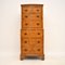 Burr Walnut Chest on Chest, 1930s, Image 1