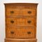 Burr Walnut Chest on Chest, 1930s, Image 3