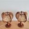 French Country Wooden Straw Bedside Table Lamp, 1960s, Set of 2, Image 5