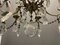 Italian Silver Crystal Chandelier, 1940s, Image 13