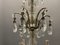 Italian Silver Crystal Chandelier, 1940s 16