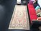 Anatolian Grey and Red Oushak Faded Rug 1