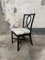 Schwarze italienische Mid-Century Modern Stühle aus lackiertem Bambus von Vivai Del Sud, 1970er, 6er Set 4