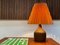 Danish Studio Ceramic Art Table Lamp, 1960s, Image 4