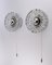 Murano Glass and Chrome Wall Sconces, 1970s, Set of 2 4