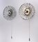 Murano Glass and Chrome Wall Sconces, 1970s, Set of 2, Image 3